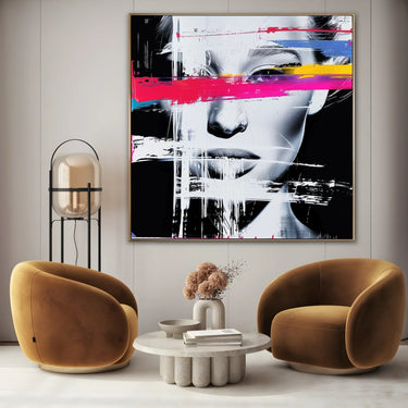 Quadro Stampa su Tela Anima Fiera - CupidoDesign