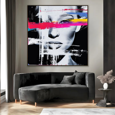 Quadro Stampa su Tela Anima Fiera - CupidoDesign