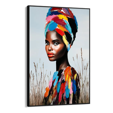 Quadro Stampa su Tela Anima Scomposta - CupidoDesign