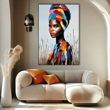 Quadro Stampa su Tela Anima Scomposta - CupidoDesign
