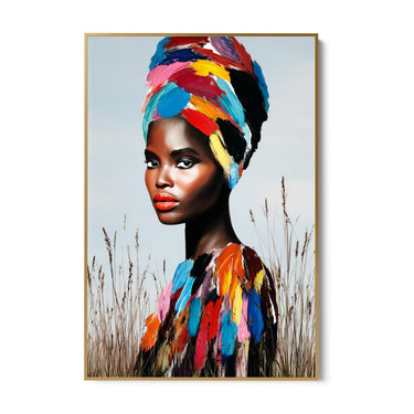 Quadro Stampa su Tela Anima Scomposta - CupidoDesign