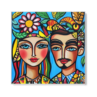 Quadro Stampa su Tela Anime Colorate - CupidoDesign
