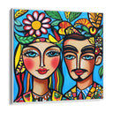 Quadro Stampa su Tela Anime Colorate - CupidoDesign