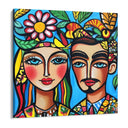 Quadro Stampa su Tela Anime Colorate - CupidoDesign
