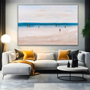 Quadro Stampa su Tela Anime sulla Spiaggia - CupidoDesign