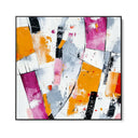 Quadro Stampa su Tela Arancione Soave - CupidoDesign