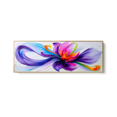 Quadro Stampa su Tela Arcobaleno Floreale - CupidoDesign