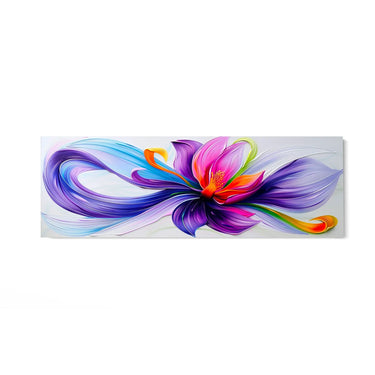 Quadro Stampa su Tela Arcobaleno Floreale - CupidoDesign