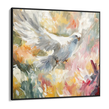 Quadro Stampa su Tela Ascesa Bianca - CupidoDesign