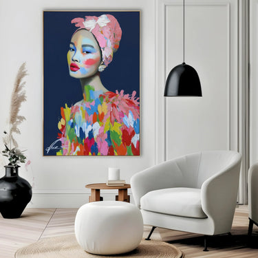Quadro Stampa su Tela Astroflora - CupidoDesign