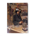 Quadro Stampa su Tela Autoritratto, Jan Toorop - CupidoDesign