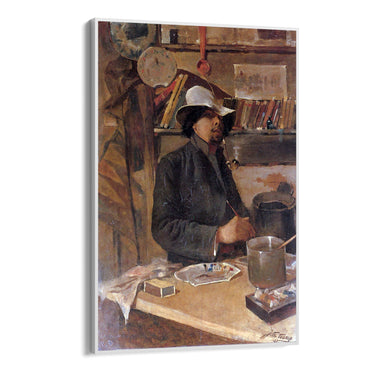Quadro Stampa su Tela Autoritratto, Jan Toorop - CupidoDesign