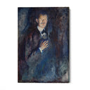 Quadro Stampa su Tela Autoritratto con sigaretta, Edvard Munch - CupidoDesign