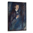 Quadro Stampa su Tela Autoritratto con sigaretta, Edvard Munch - CupidoDesign