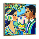 Quadro Stampa su Tela Bacio a Taormina - CupidoDesign