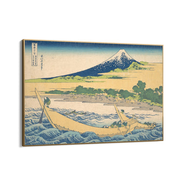 Quadro Stampa su Tela Baia di Tago, Katsushika Hokusai - CupidoDesign