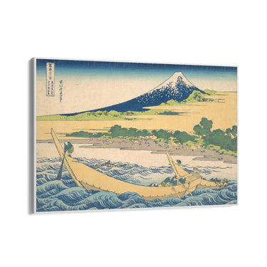 Quadro Stampa su Tela Baia di Tago, Katsushika Hokusai - CupidoDesign