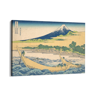 Quadro Stampa su Tela Baia di Tago, Katsushika Hokusai - CupidoDesign