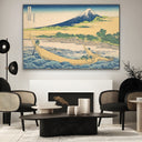 Quadro Stampa su Tela Baia di Tago, Katsushika Hokusai - CupidoDesign
