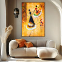 Quadro Stampa su Tela Ballo Solare - CupidoDesign