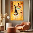 Quadro Stampa su Tela Ballo Solare - CupidoDesign