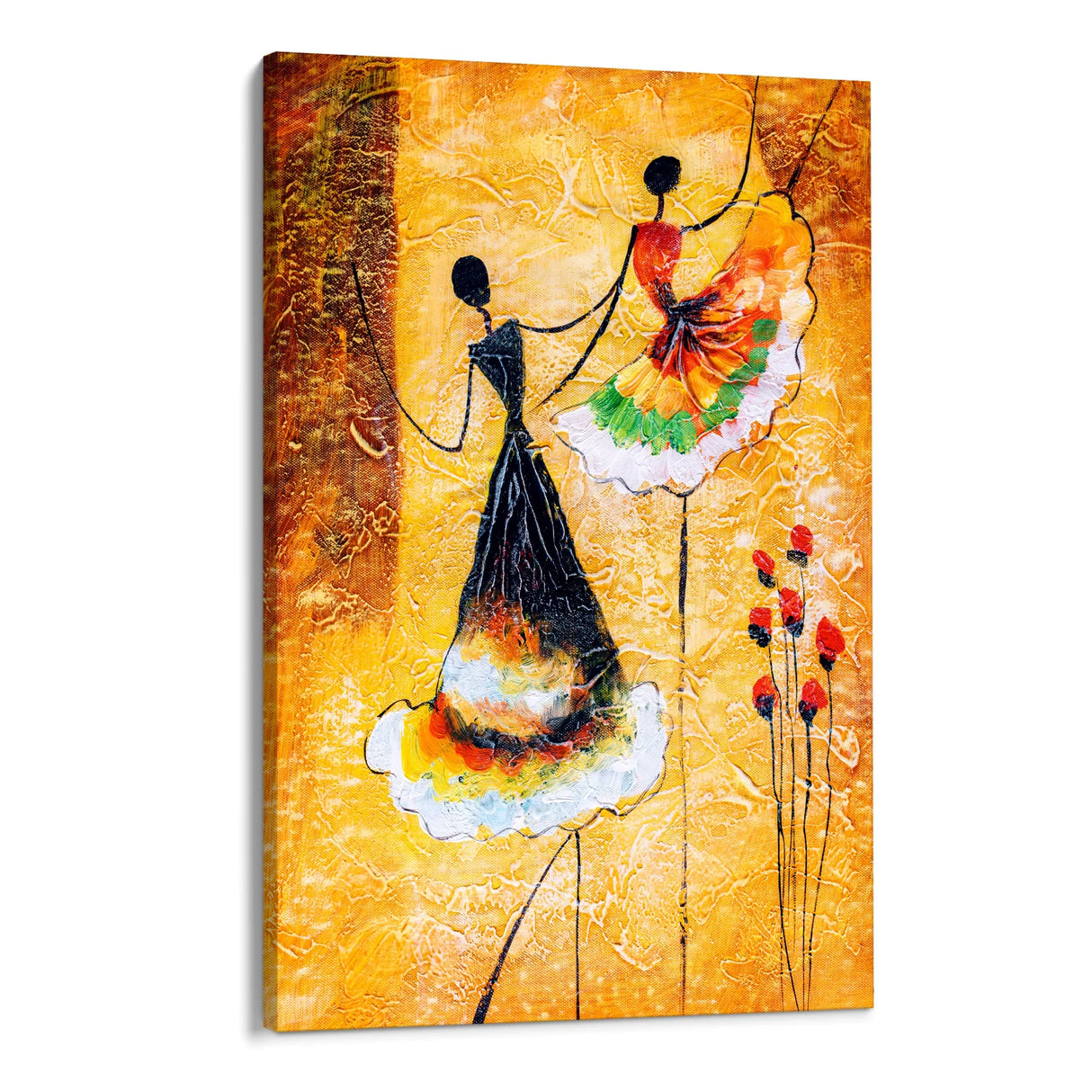 Quadro Stampa su Tela Ballo Solare - CupidoDesign