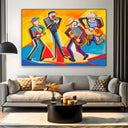 Quadro Stampa su Tela Banda in movimento - CupidoDesign