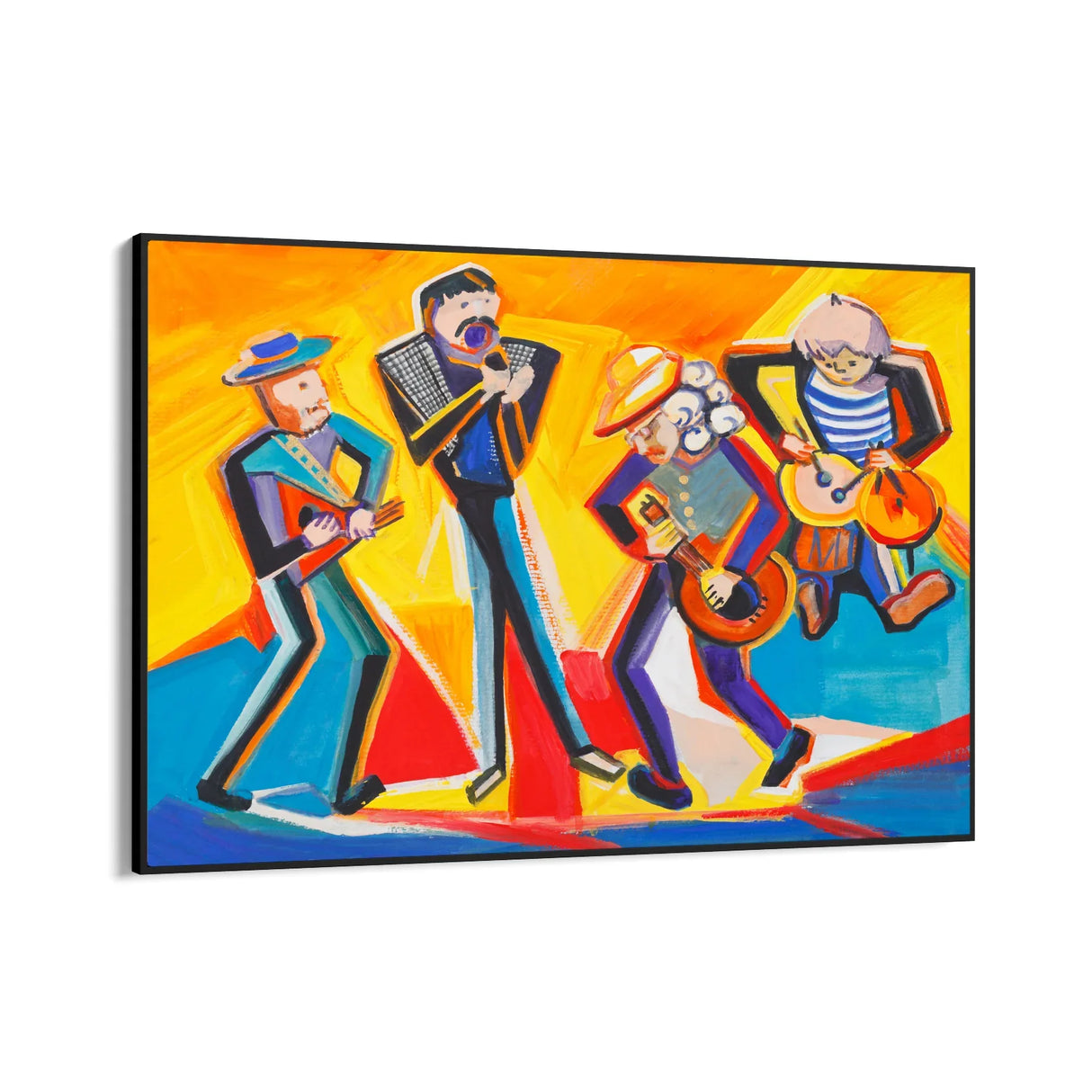 Quadro Stampa su Tela Banda in movimento - CupidoDesign
