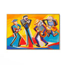 Quadro Stampa su Tela Banda in movimento - CupidoDesign