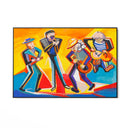Quadro Stampa su Tela Banda in movimento - CupidoDesign