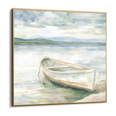 Quadro Stampa su Tela Barca nel Silenzio - CupidoDesign