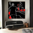 Quadro Stampa su Tela Battito Ritmico - CupidoDesign