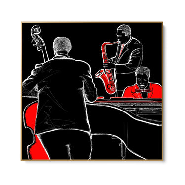 Quadro Stampa su Tela Battito Ritmico - CupidoDesign