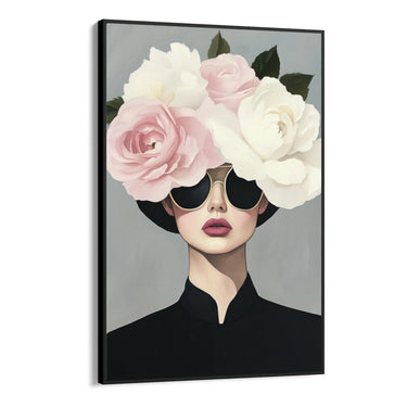 Quadro Stampa su Tela Beautiful Queen - CupidoDesign