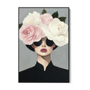 Quadro Stampa su Tela Beautiful Queen - CupidoDesign