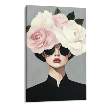 Quadro Stampa su Tela Beautiful Queen - CupidoDesign