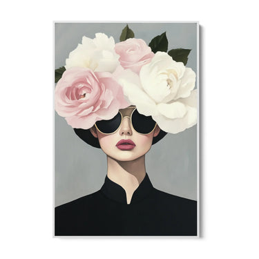 Quadro Stampa su Tela Beautiful Queen - CupidoDesign