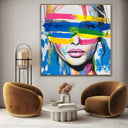 Quadro Stampa su Tela Bellezza Indecifrabile - CupidoDesign