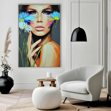 Quadro Stampa su Tela Bellezza Radiosa - CupidoDesign