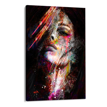 Quadro Stampa su Tela Ombra Colorata - CupidoDesign