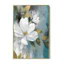 Quadro Stampa su Tela Bocciolo celeste - CupidoDesign