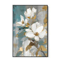Quadro Stampa su Tela Bocciolo celeste - CupidoDesign