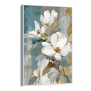 Quadro Stampa su Tela Bocciolo celeste - CupidoDesign