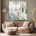 Quadro Stampa su Tela Bosco Bianco - CupidoDesign