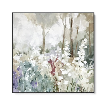 Quadro Stampa su Tela Bosco Bianco - CupidoDesign