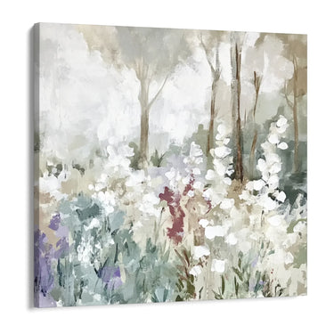 Quadro Stampa su Tela Bosco Bianco - CupidoDesign