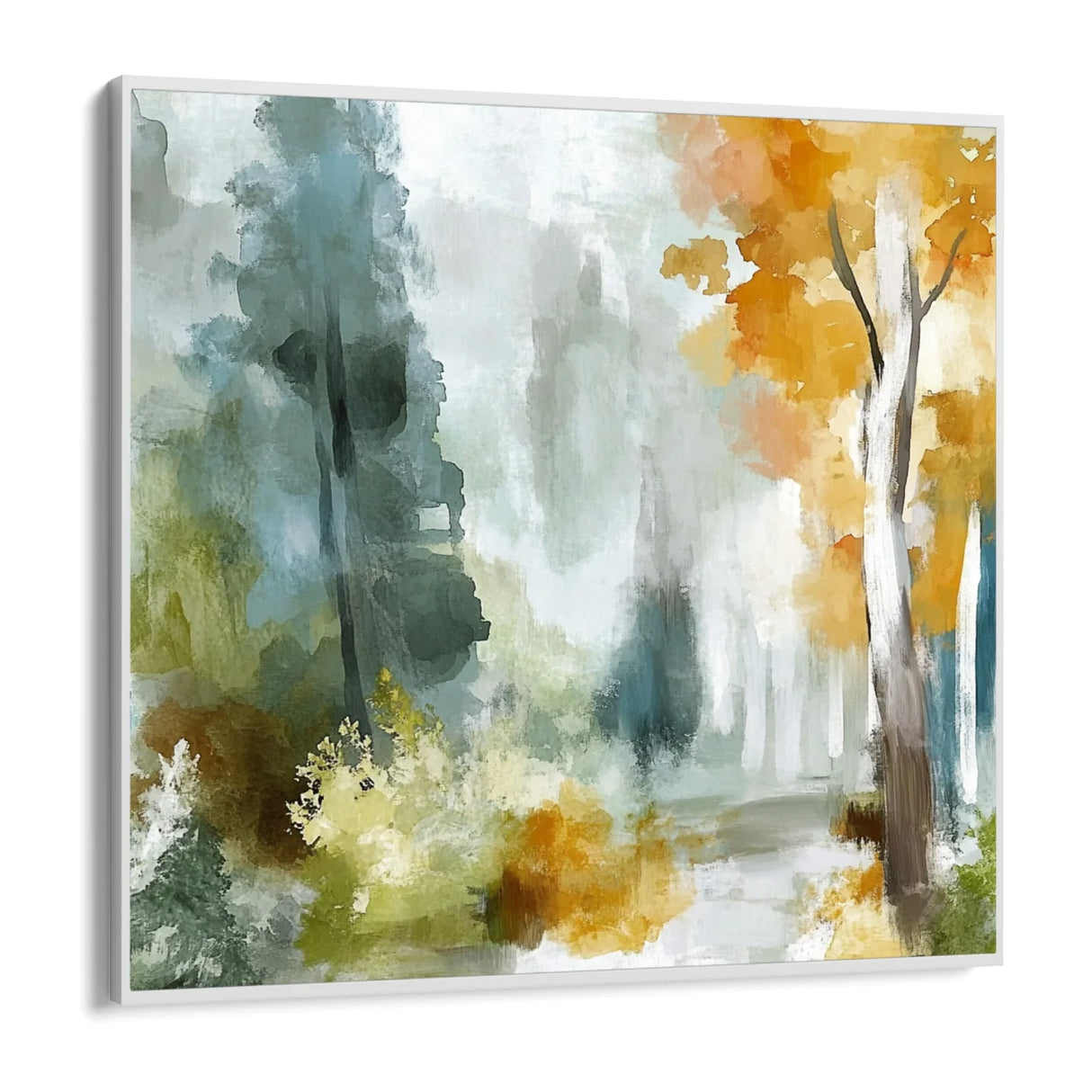 Quadro Stampa su Tela Bosco Soffuso - CupidoDesign