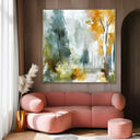 Quadro Stampa su Tela Bosco Soffuso - CupidoDesign