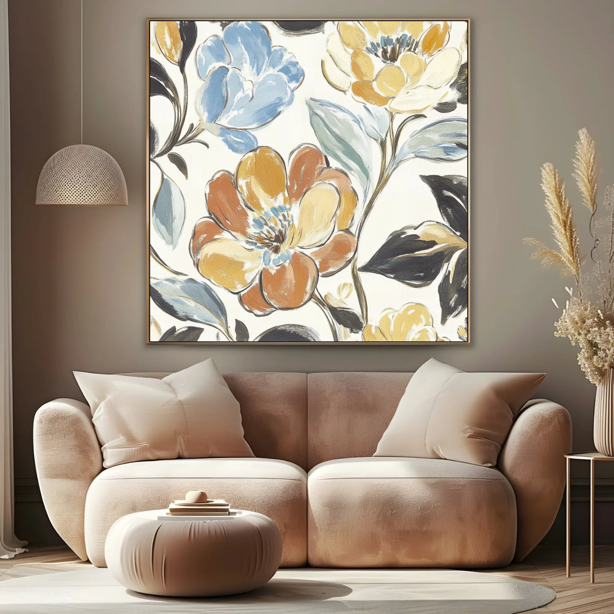 Quadro Stampa su Tela Bouquet Rustico - CupidoDesign