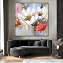 Quadro Stampa su Tela Brezza Bianca - CupidoDesign